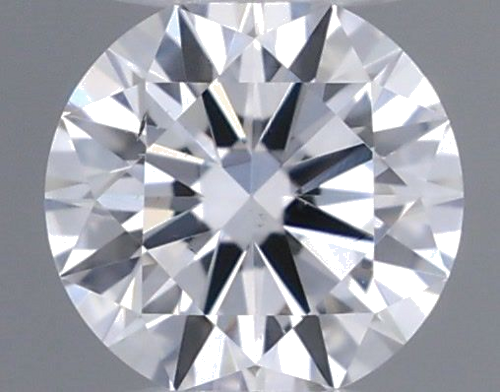 0.18 carat E-VS2 Excellent cut Natūralus Round Deimantas (1)