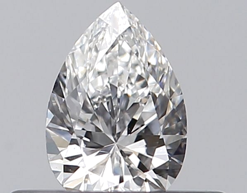 0.26 carat E-VS1 Natūralus Pear Deimantas (1)