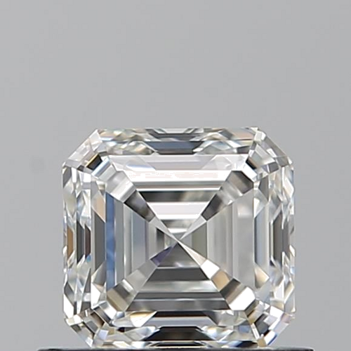 0.72 carat G-VVS1 Natūralus Asscher Deimantas (1)