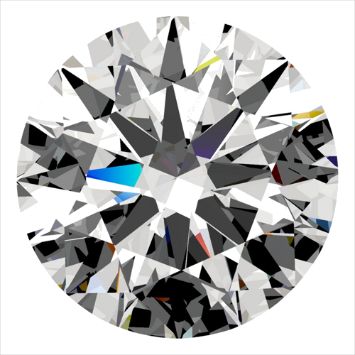 0.32 carat E-SI1 Excellent cut Natūralus Round Deimantas (1)