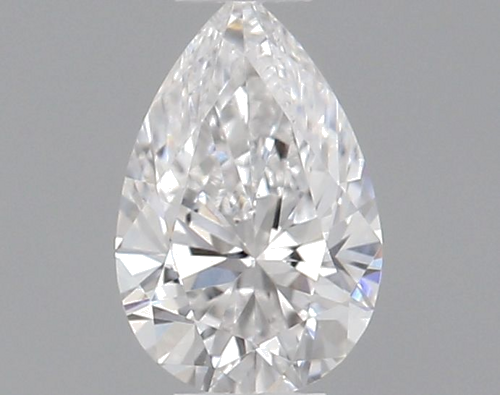 0.24 carat D-VS1 Natūralus Pear Deimantas (1)