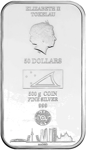 500 g Tokelau 2017 Silver Bullion Coin 50 Dollars (1)