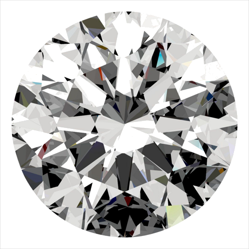 0.31 carat G-VVS2 Excellent cut Natūralus Round Deimantas (1)