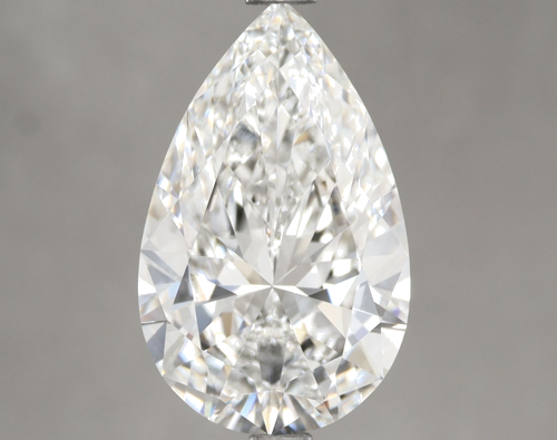 3.52 carat F-VS1 Natūralus Pear Deimantas (1)
