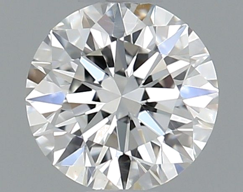 0.45 carat H-VVS2 Excellent cut Natūralus Round Deimantas (1)