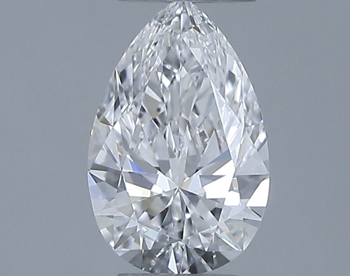 0.46 carat D-VS1 Natūralus Pear Deimantas (1)