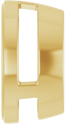 14K Yellow 12 mm Round Slide Pendant Mounting (3)