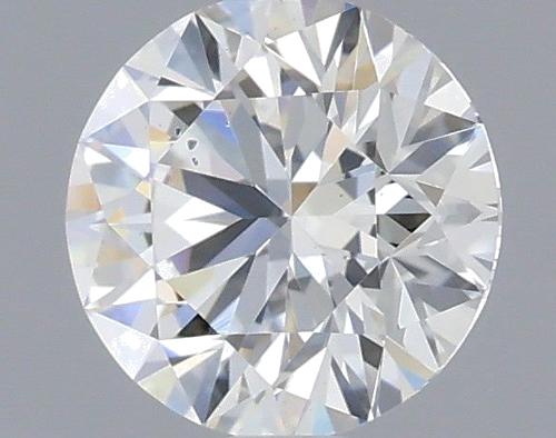 0.6 carat G-SI1 Excellent cut Natūralus Round Deimantas (1)