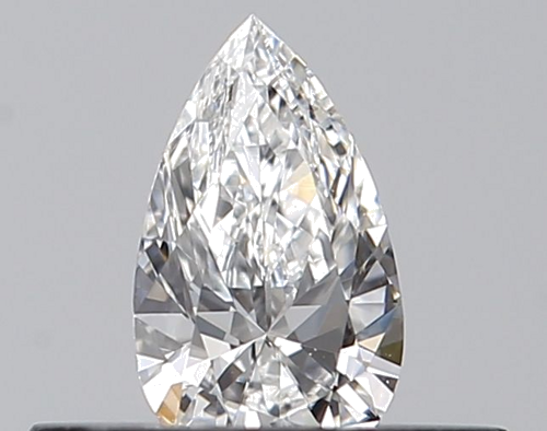 0.23 carat E-VVS1 Natūralus Pear Deimantas (1)
