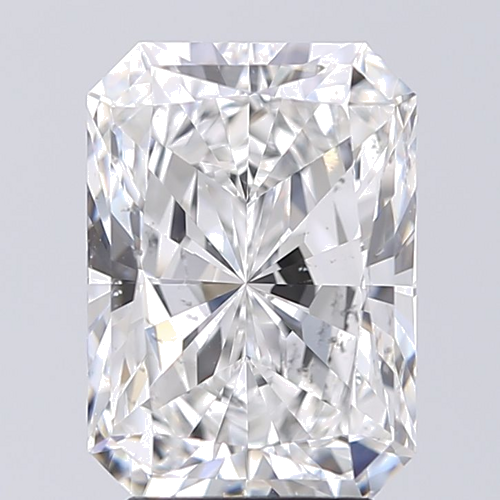 3.02 carat E-SI1 Natūralus Radiant Deimantas (1)