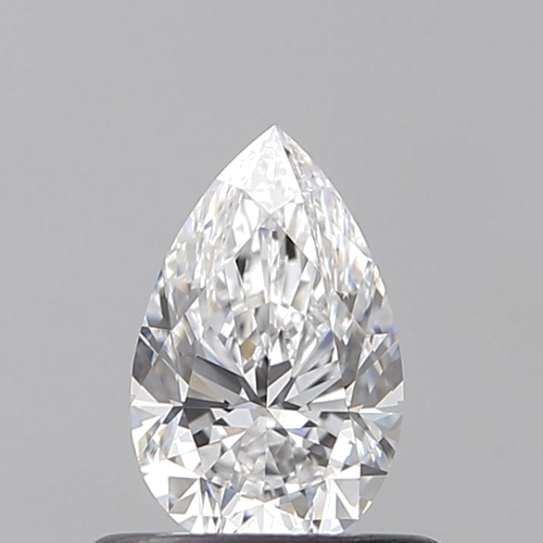 0.51 carat D-VVS2 Natūralus Pear Deimantas (1)
