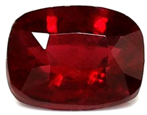 0.51 carat RED Cushion Rubinas (1)