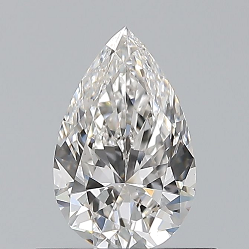 0.53 carat G-VS2 Natūralus Pear Deimantas (1)
