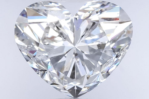 2.02 carat E-SI2 Natūralus Heart Deimantas (1)