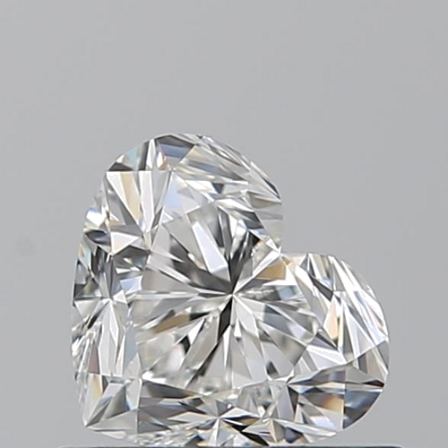 0.7 carat G-VS1 Natūralus Heart Deimantas (1)