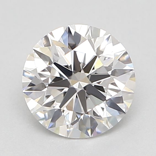 0.41 carat F-VVS1 Excellent cut Natūralus Round Deimantas (1)