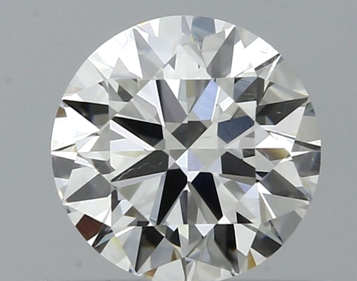 0.5 carat H-SI1 Excellent cut Natūralus Round Deimantas (1)