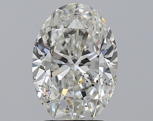 2.01 carat H-SI2 Natūralus Oval Deimantas (1)