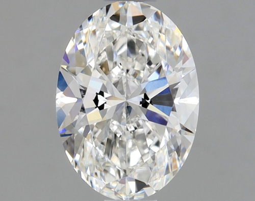 1.0 carat F-VVS2 Natūralus Oval Deimantas (1)