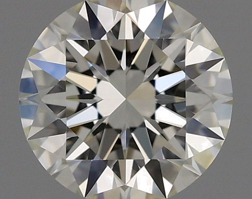 0.52 carat I-VVS1 Very Good cut Natūralus Round Deimantas (1)