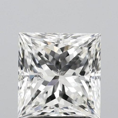 2.02 carat H-SI2 Natūralus Princess Deimantas (1)