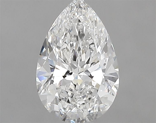 0.6 carat F-VS1 Natūralus Pear Deimantas (1)