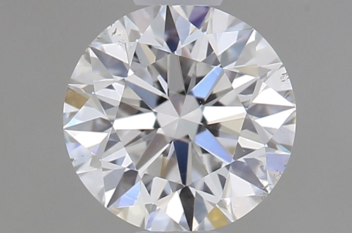 0.62 carat D-SI1 Excellent cut Natūralus Round Deimantas (1)