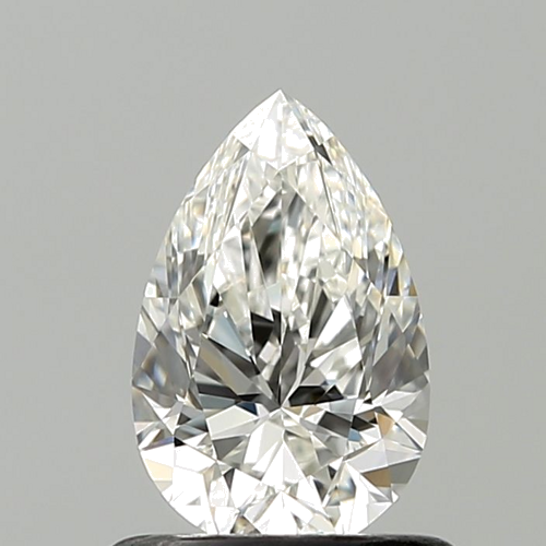 0.71 carat G-VS2 Natūralus Pear Deimantas (1)