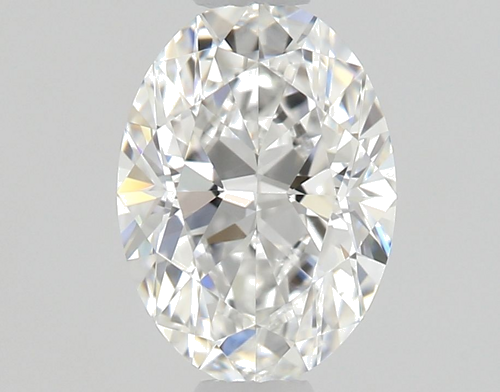 0.5 carat E-VVS2 Natūralus Oval Deimantas (1)