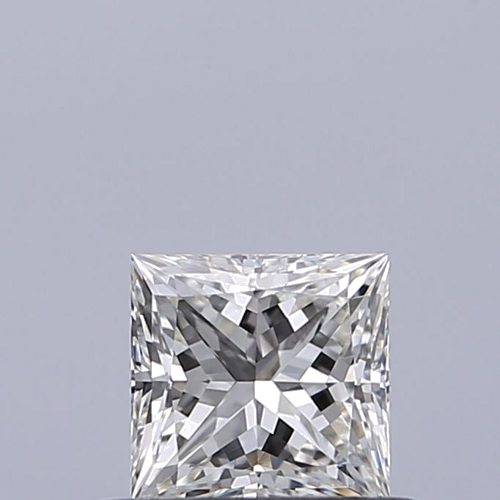 0.43 carat I-VVS2 Natūralus Princess Deimantas (1)
