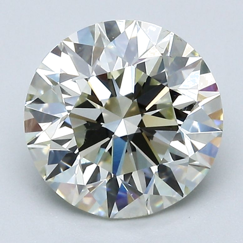 3.0 carat K-VS2 Excellent cut Natūralus Round Deimantas (1)