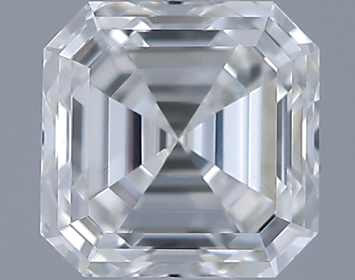 0.5 carat I-VS2 Natūralus Asscher Deimantas (1)