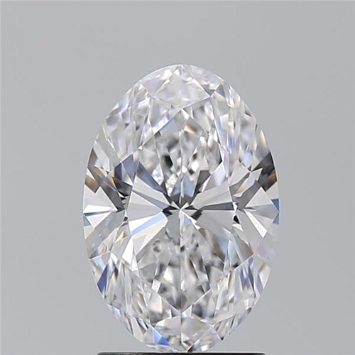 2.01 carat D-VVS2 Natūralus Oval Deimantas (1)