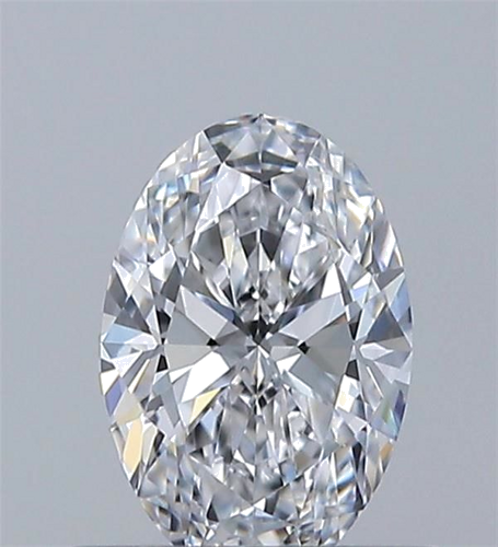 0.5 carat D-VS1 Natūralus Oval Deimantas (1)