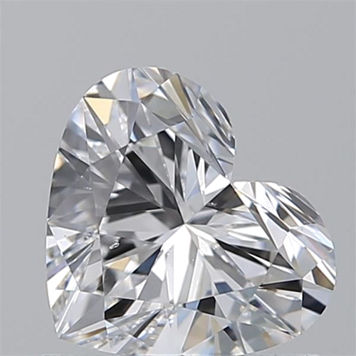 0.9 carat D-SI1 Natūralus Heart Deimantas (1)