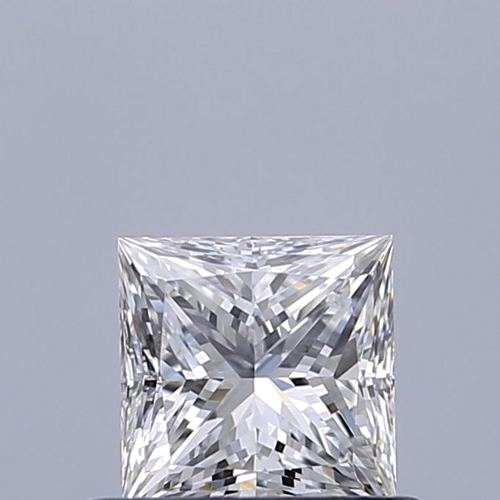 0.52 carat F-VVS1 Natūralus Princess Deimantas (1)