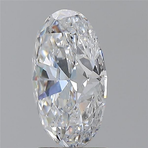 2.31 carat D-SI1 Natūralus Oval Deimantas (1)