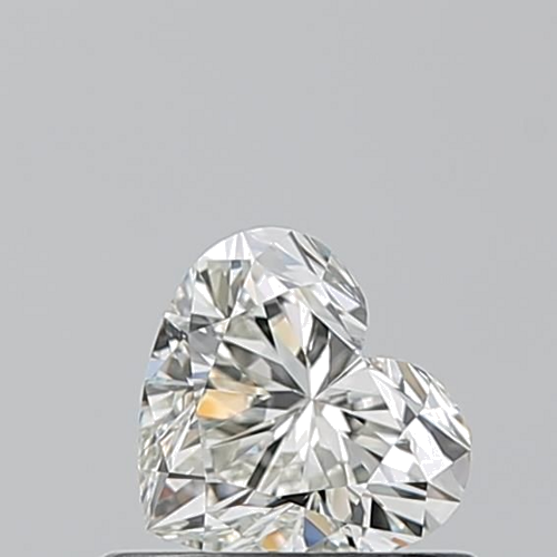 0.51 carat J-VVS1 Natūralus Heart Deimantas (1)