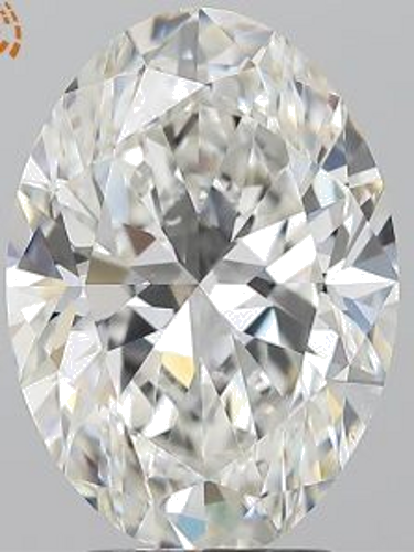 3.5 carat G-VS2 Natūralus Oval Deimantas (1)