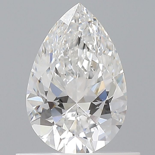 0.6 carat E-VS1 Natūralus Pear Deimantas (1)