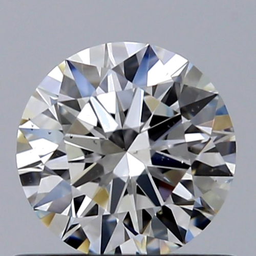 0.57 carat F-SI1 Excellent cut Natūralus Round Deimantas (1)