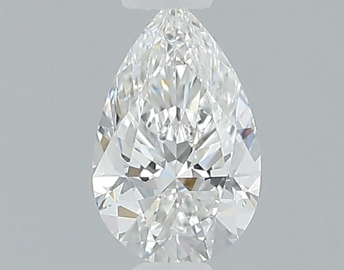 0.3 carat E-VS1 Natūralus Pear Deimantas (1)
