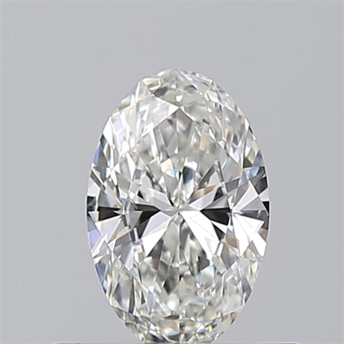 0.51 carat G-VS2 Natūralus Oval Deimantas (1)