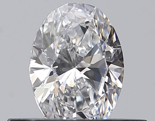 0.4 carat D-VVS1 Natūralus Oval Deimantas (1)