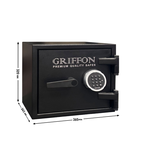 Fire- and Burglary-Resistant Safe Griffon CL.III.32.E – Grade III (73 kg) (6)