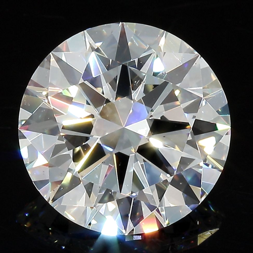 5.02 carat E-VS2 Excellent cut Natūralus Round Deimantas (1)
