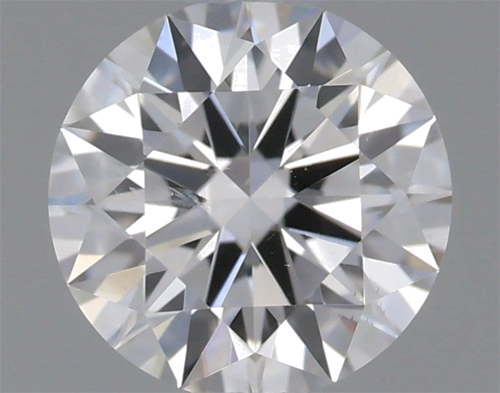 0.4 carat F-SI2 Excellent cut Natūralus Round Deimantas (1)