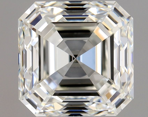 1.51 carat I-VS2 Natūralus Asscher Deimantas (1)