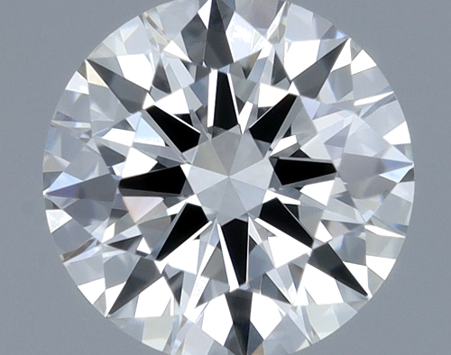 0.37 carat F-VVS1 Excellent cut Natūralus Round Deimantas (1)
