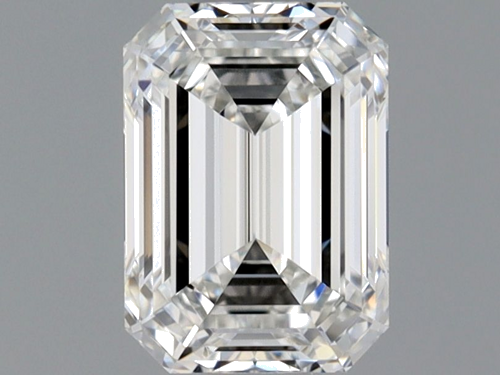 0.61 carat F-VVS2 Natūralus Emerald Deimantas (1)